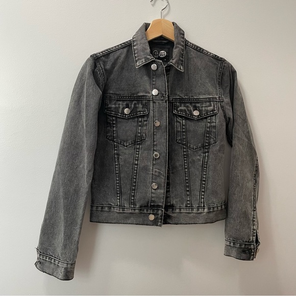Cheap Monday Black Denim Jacket - Picture 1 of 8